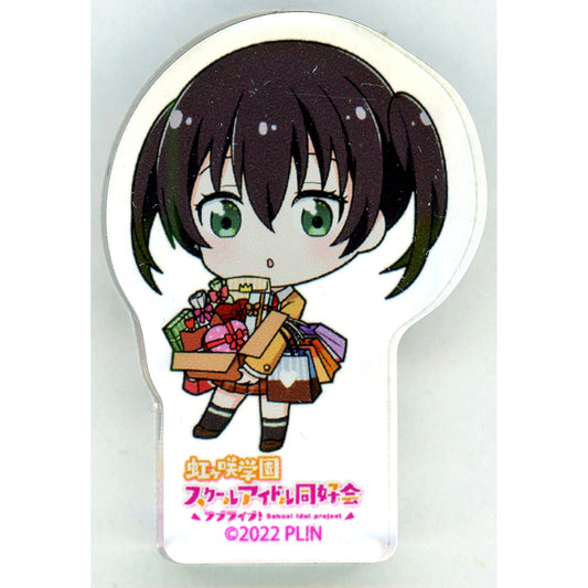 Yu Takasaki Deformed Present Ver. Acrylic Block Love Live! Nijigasaki High School Idol Club [USED]