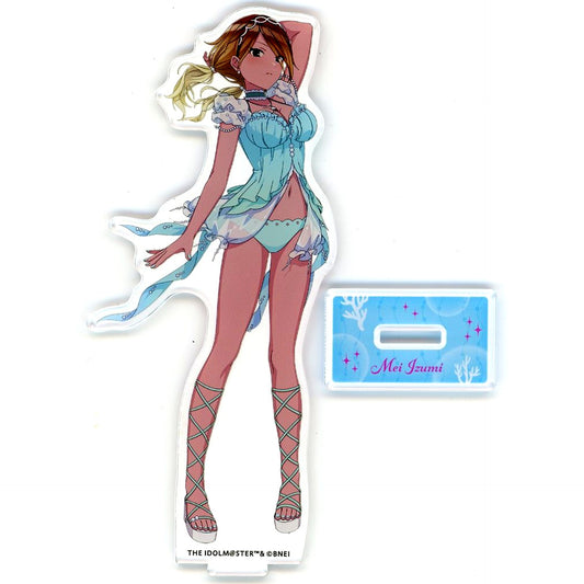 Mei Izumi Acrylic Stand Kujibikido Idolmaster Shiny Colors Newtype Online Kuji Straylight A-3 Prize [USED]