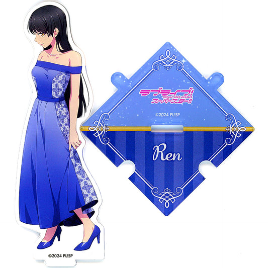 Ren Hazuki Prize B-5 Connecting Acrylic Figure Kujibikido Love Live! Superstar!! Online Kuji [USED]