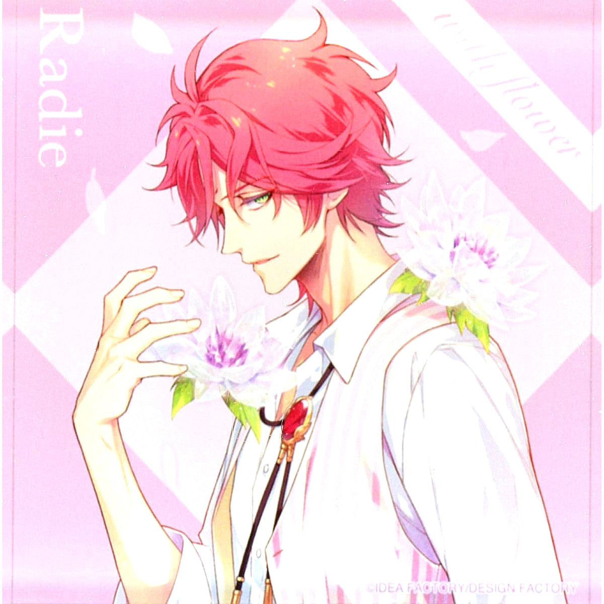 Radie A-1-2 Prize Radiant Tale Otomate Choosable Acrylic Block Kujibikido with flower B's-LOG Online Kuji Vol.2 [USED]