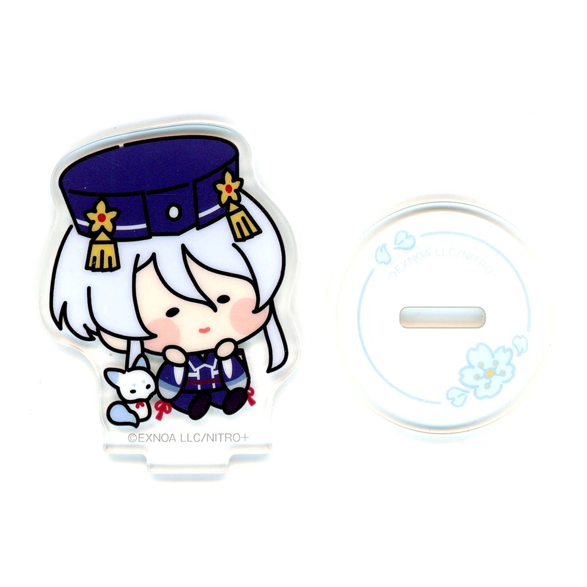 Hakusan Yoshimitsu Touken Ranbu ONLINE Nmahoppe Mini Acrylic Stand Vol.1 FamilyMart Exclusive [USED]