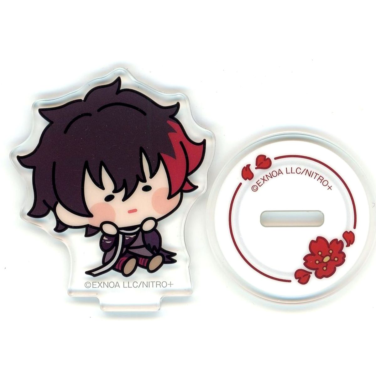 Hizen Tadahiro Touken Ranbu ONLINE Nmahoppe Mini Acrylic Stand Vol.2 FamilyMart Exclusive [USED]