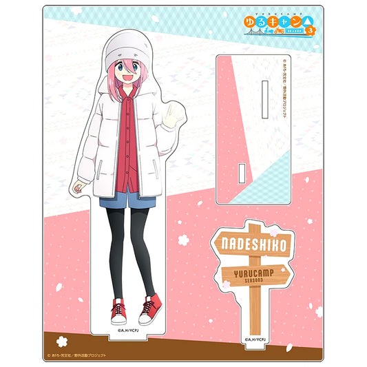 Nadeshiko Kagamihara Acrylic Stand Yuru Camp SEASON 3 [USED]