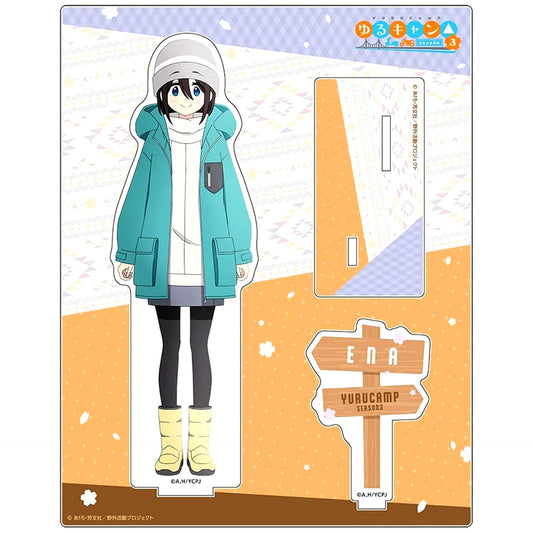 Ena Saito Acrylic Stand Yuru Camp SEASON 3 [USED]