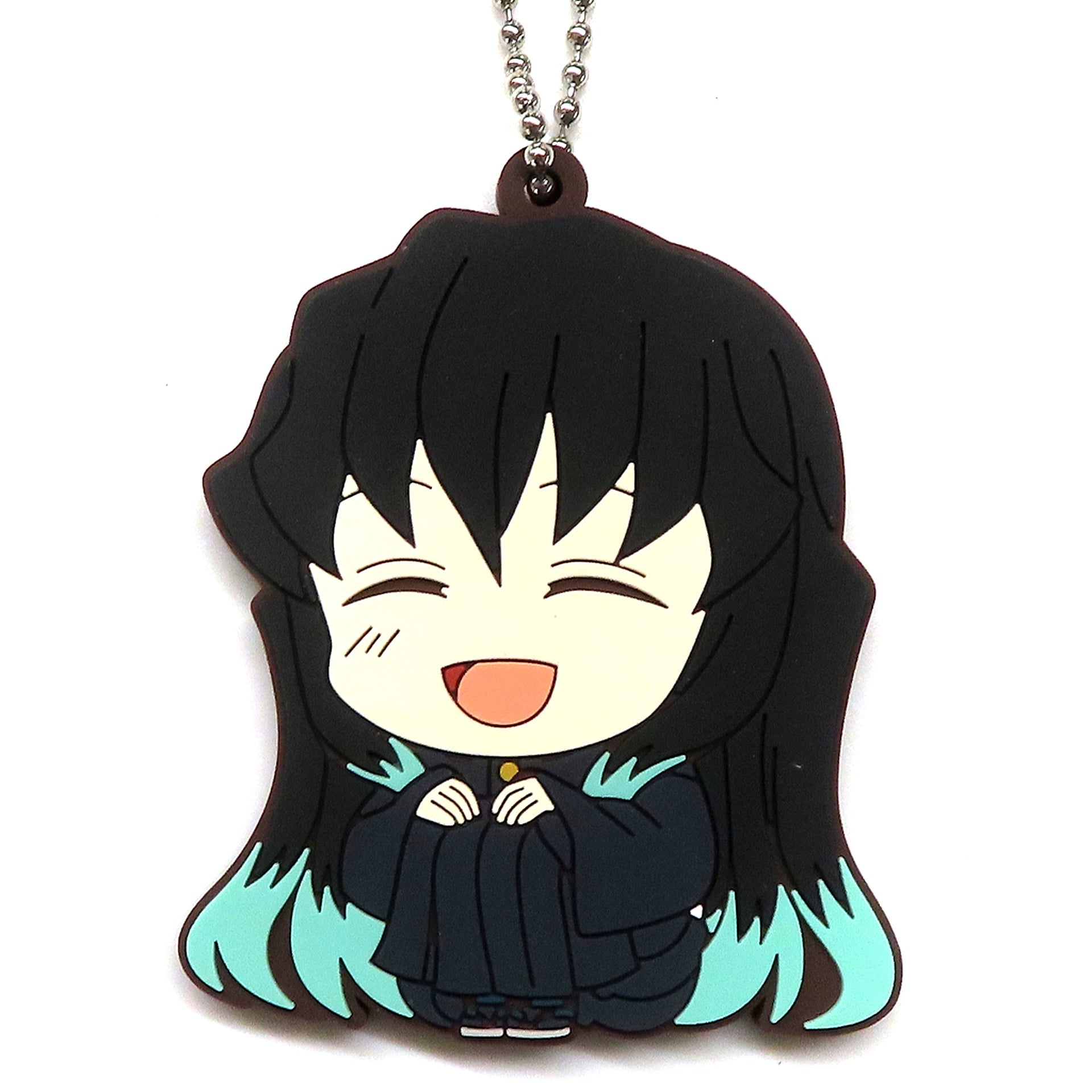 Muichiro Tokito Demon Slayer: Kimetsu no Yaiba Rubber Keychain Collection ViVimus Hashira Training Arc [USED]