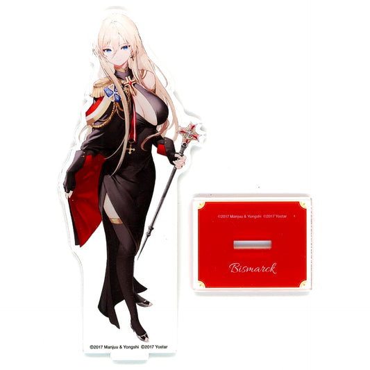 Bismarck Azur Lane Acrylic Stand 7th Anniversary Yostar OFFICIAL SHOP JR Akihabara Station [USED]