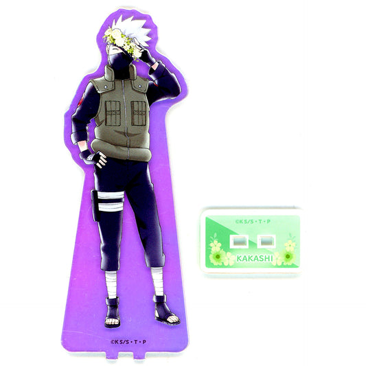 Kakashi Hatake Big Aurora Acrylic Stand Naruto Shippuden x animate cafe [USED]