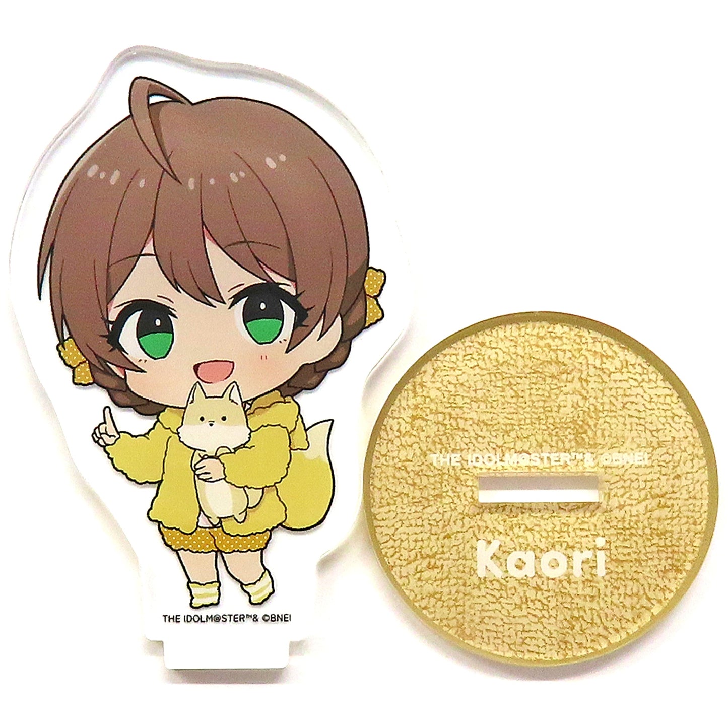 Kaori Sakuramori Trading Deformed Acrylic Stand B The Idolmaster Million Live! MILLION MAGIC POP UP STORE [USED]