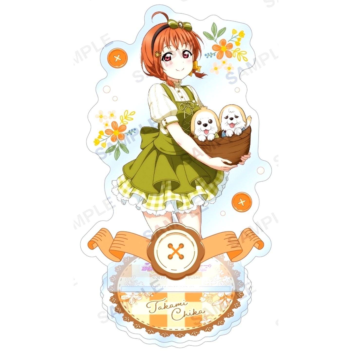 Chika Takami Aqours Fairy Tale Ver. Acrylic Stand Love Live! School Idol Festival [USED]