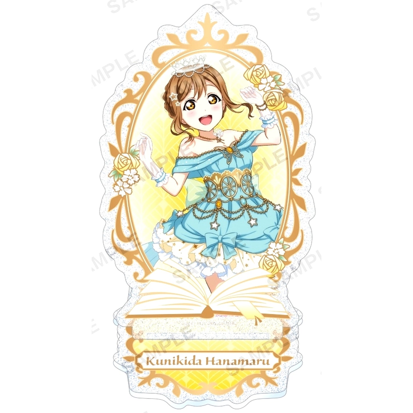 Hanamaru Kunikida Aqours Fairytale Ver. Kirarin Acrylic Stand Love Live! School Idol Festival [USED]