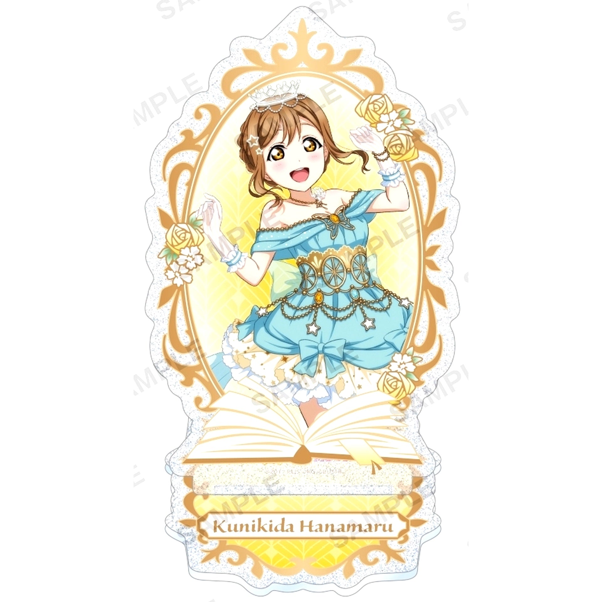 Hanamaru Kunikida Aqours Fairytale Ver. Kirarin Acrylic Stand Love Live! School Idol Festival [USED]