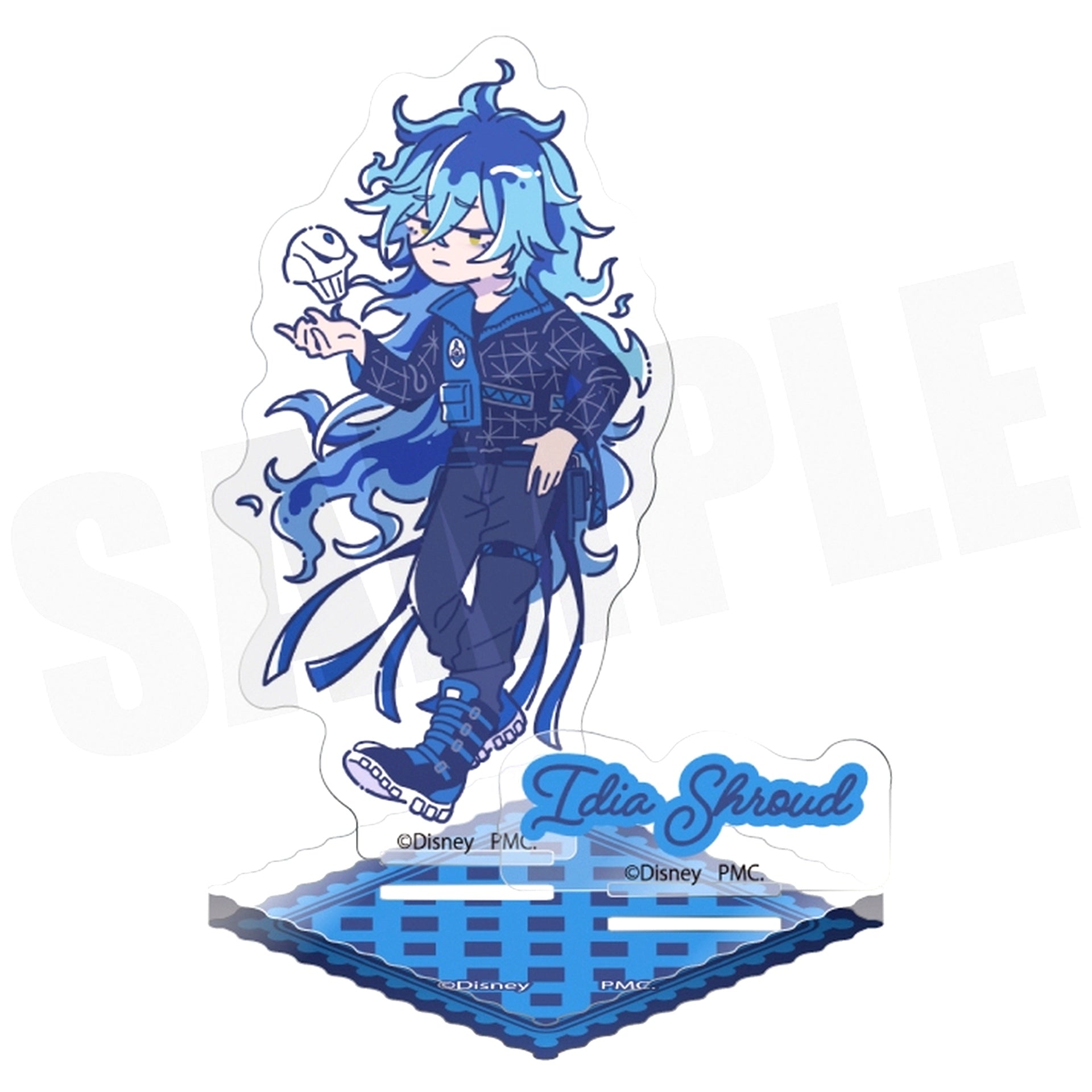 Idia Shroud A. Retopopu Acrylic Stand Ignihyde Dorm Disney Twisted-Wonderland [USED]