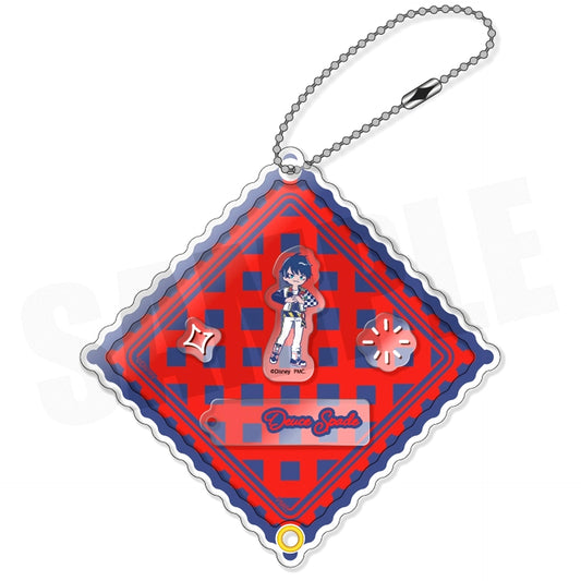 C. Deuce Spade Disney Twisted-Wonderland RetoPop Shaka Shaka Acrylic Keychain Heartslabyul Dorm [USED]