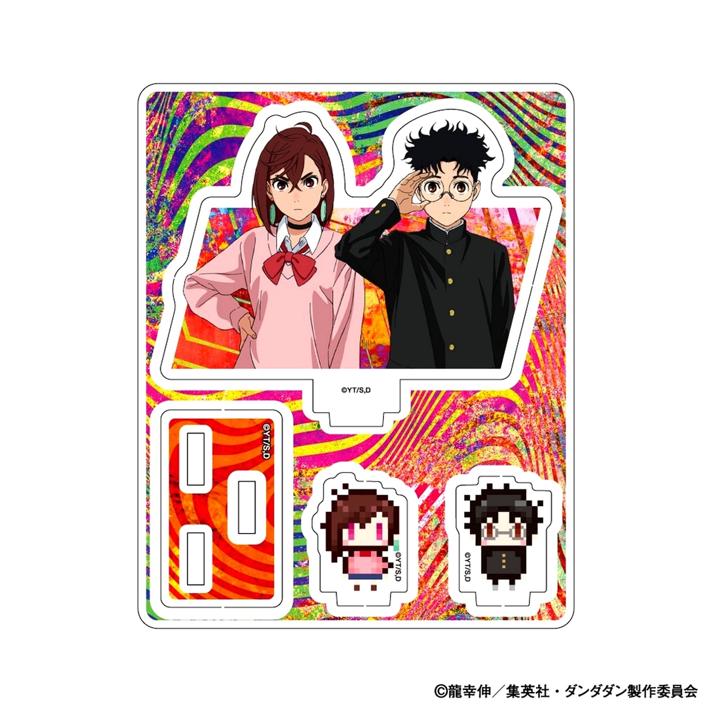 Momo & Okarun B. TV Anime Dandadan Acrylic Stand [USED]