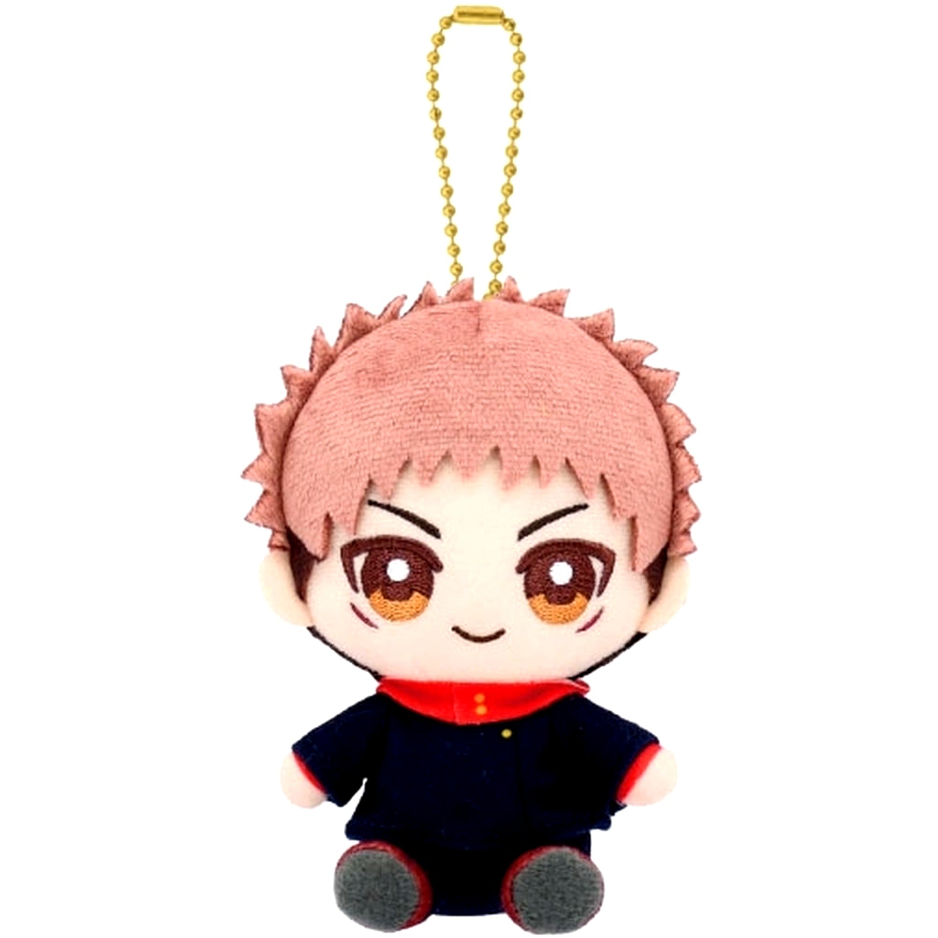 Yuji Itadori Jujutsu Kaisen Chibi Nui Osuwari Mascot Plush Sitting [USED]