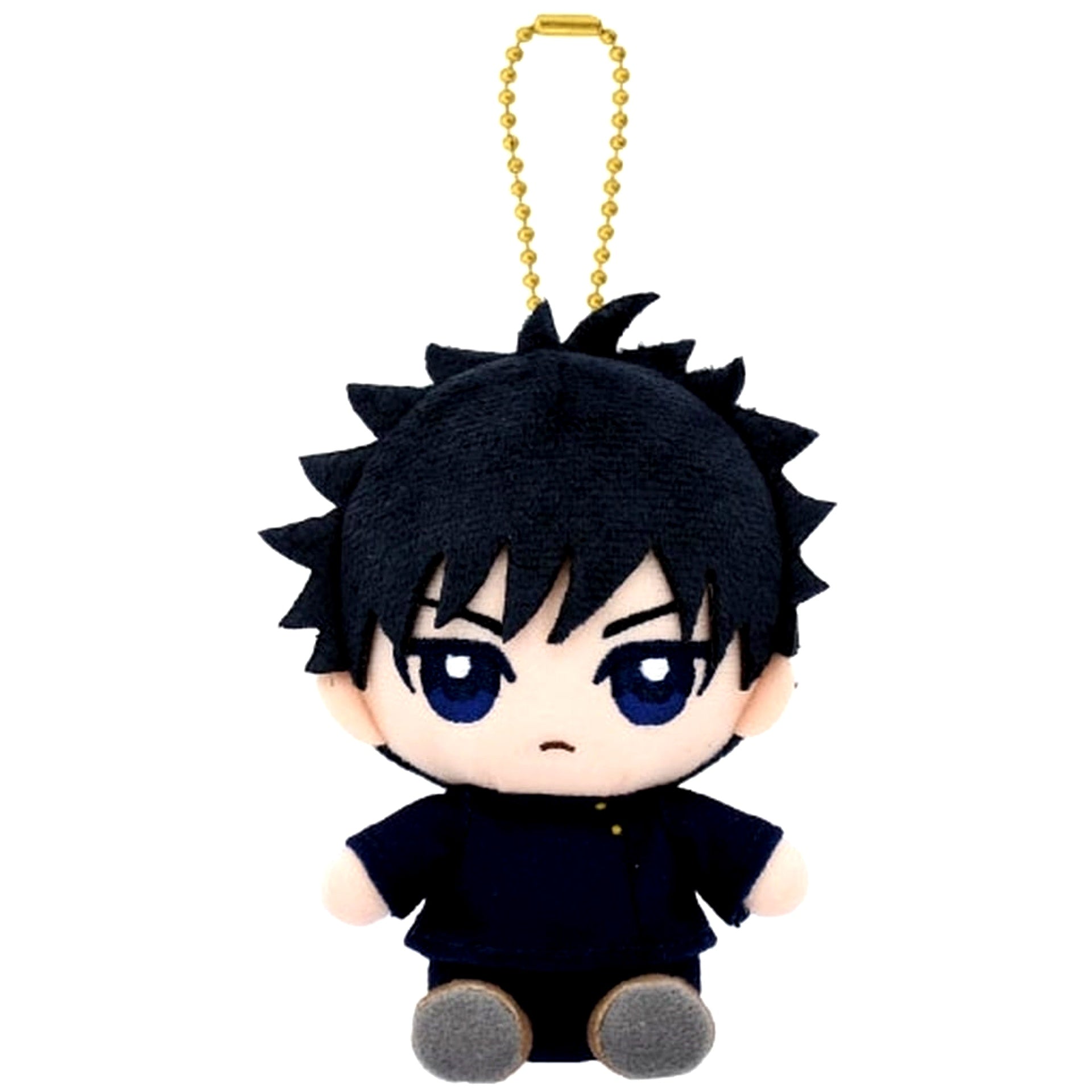 Megumi Fushiguro Jujutsu Kaisen Chibi Nui Osuwari Mascot Plush Sitting [USED]