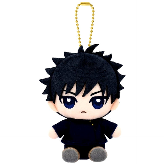 Megumi Fushiguro Jujutsu Kaisen Chibi Nui Osuwari Mascot Plush Sitting [USED]