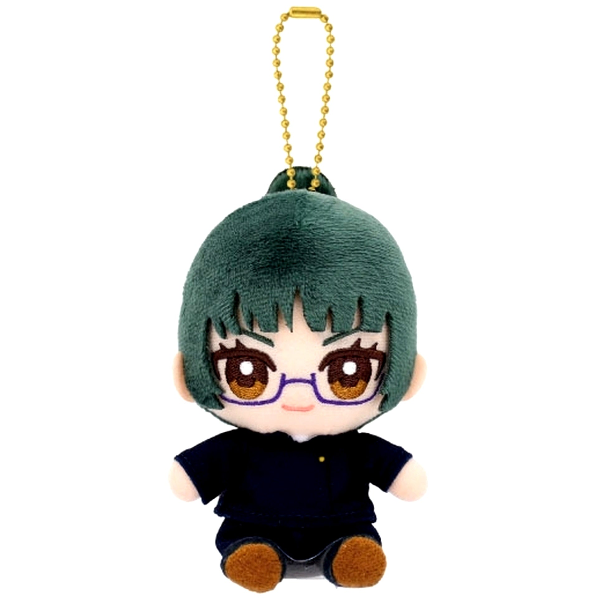 Maki Zenin Jujutsu Kaisen Chibi Nui Osuwari Mascot Plush Sitting [USED]