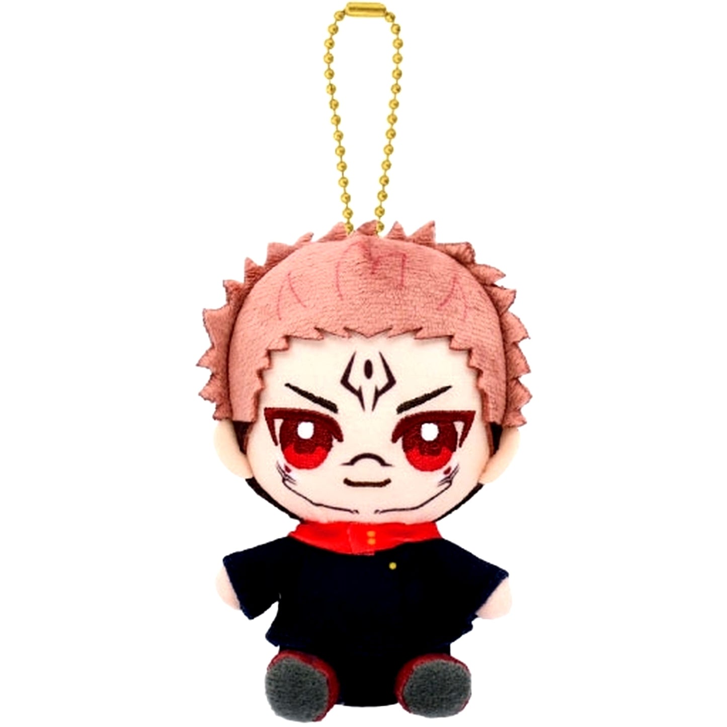 Ryomen Sukuna Chibi Nui Sitting Mascot Plush Jujutsu Kaisen [USED]
