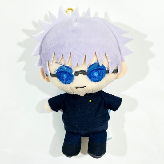 Satoru Gojo Jujutsu Kaisen Jujutsu High Ver Chibi Plush Sitting Mascot [USED]