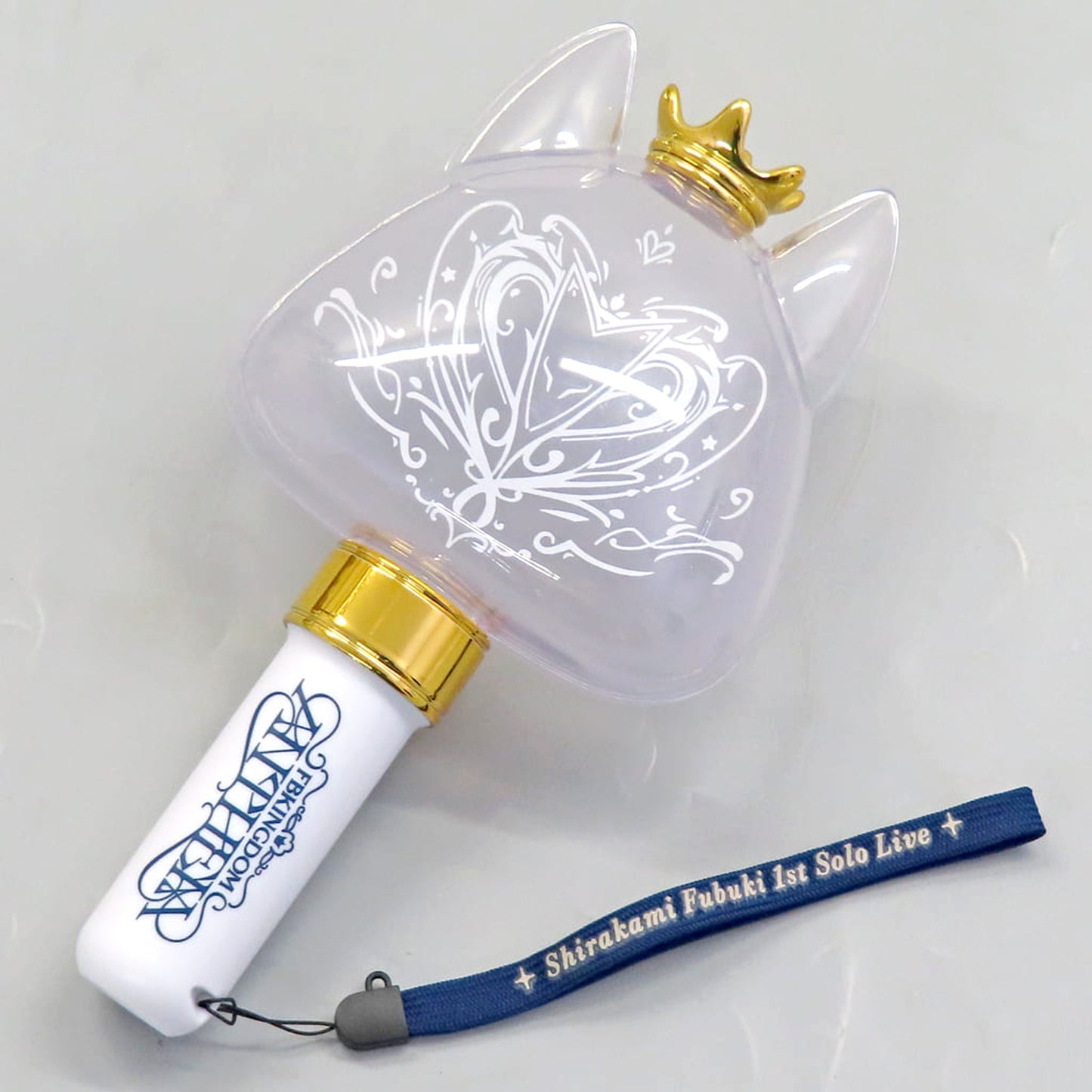 VTuber Hololive Shirakami Fubuki Logo National Penlight 1st Solo Live Fbkingdom Anthem Exclusive [USED]