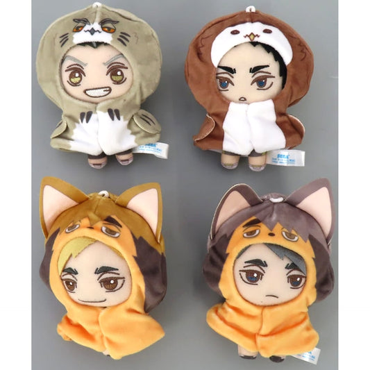 Haikyu!! Fukuroudani Gakuen High School Inarizaki High School Sega Lucky Kuji Online Pastel Art Collection Mascot Set Last Lucky Prize [USED]