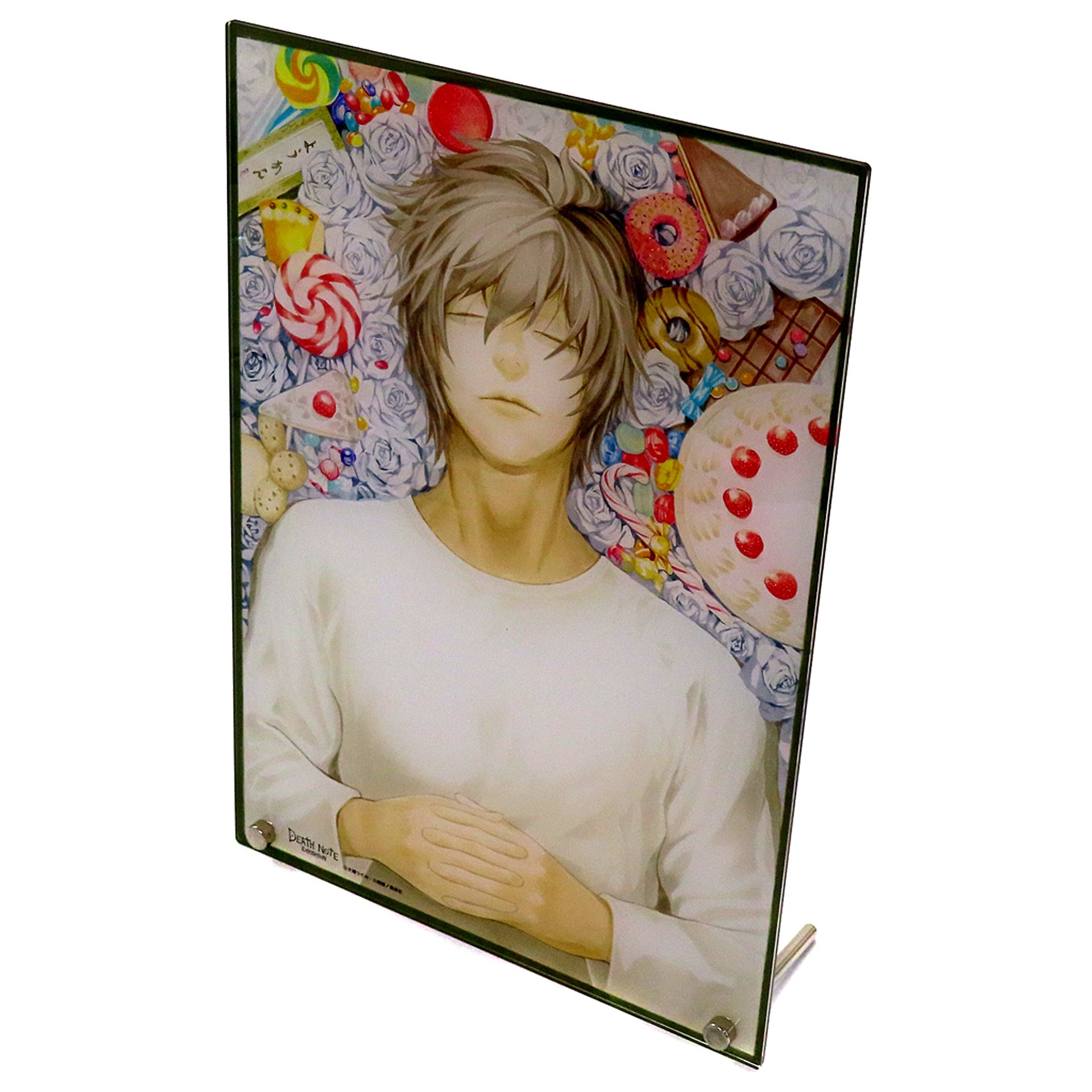 L Acrylic Art Panel DEATH NOTE EXHIBITION Niigata Venue Additional Goods [USED]
