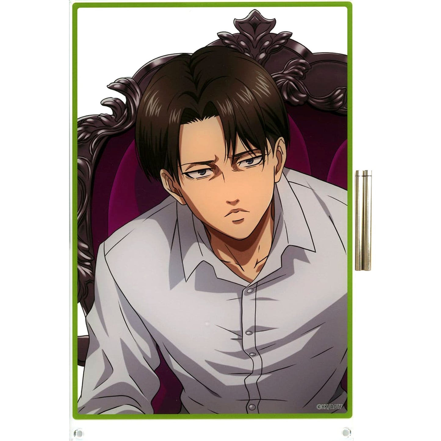 Levi Ackerman Attack on Titan CHARAUM CAFE Front Acrylic Panel [USED]