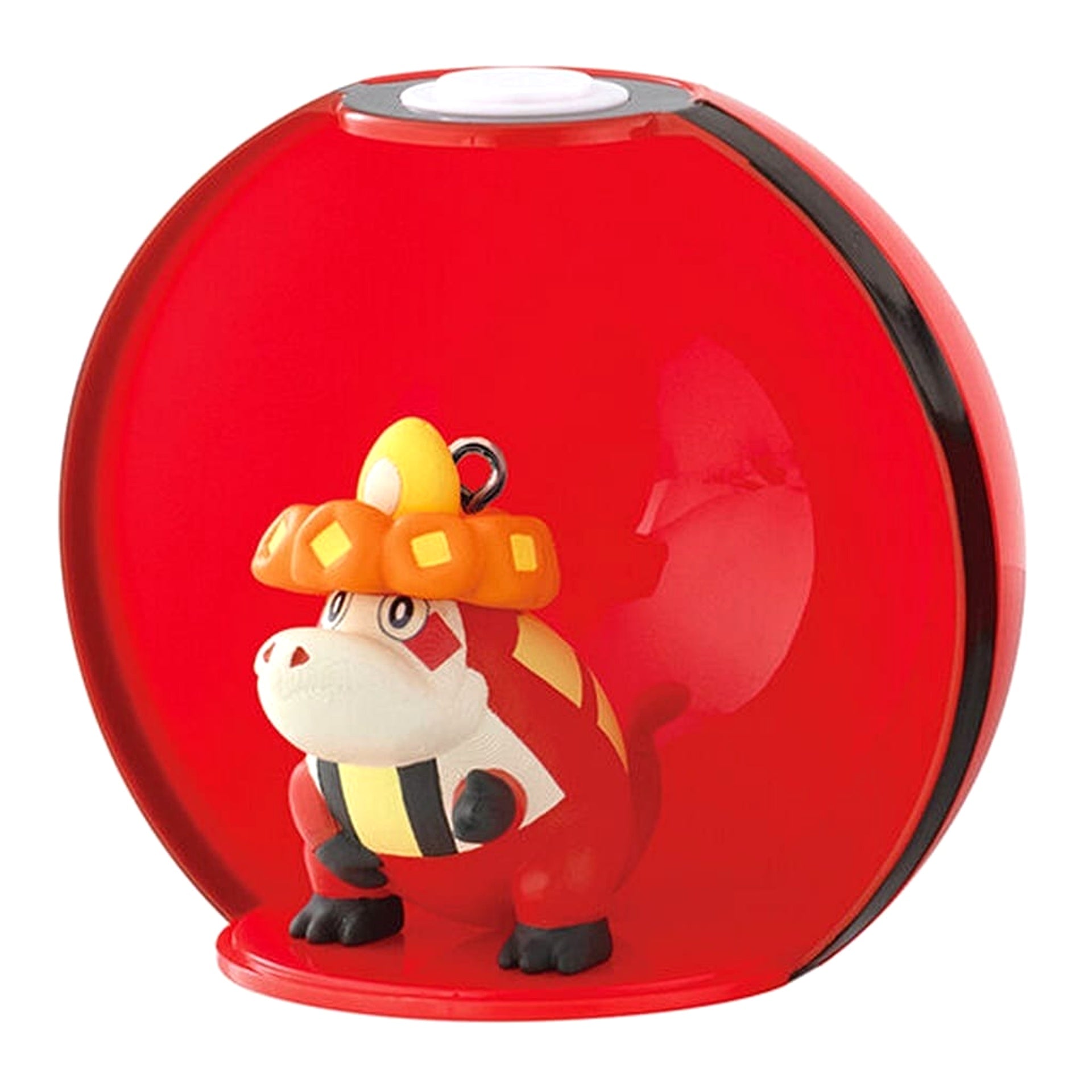 Pokemon Crocalor Gashatto Collect 02 Keychains [USED]