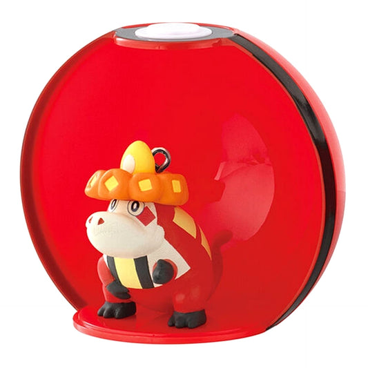 Pokemon Crocalor Gashatto Collect 02 Keychains [USED]