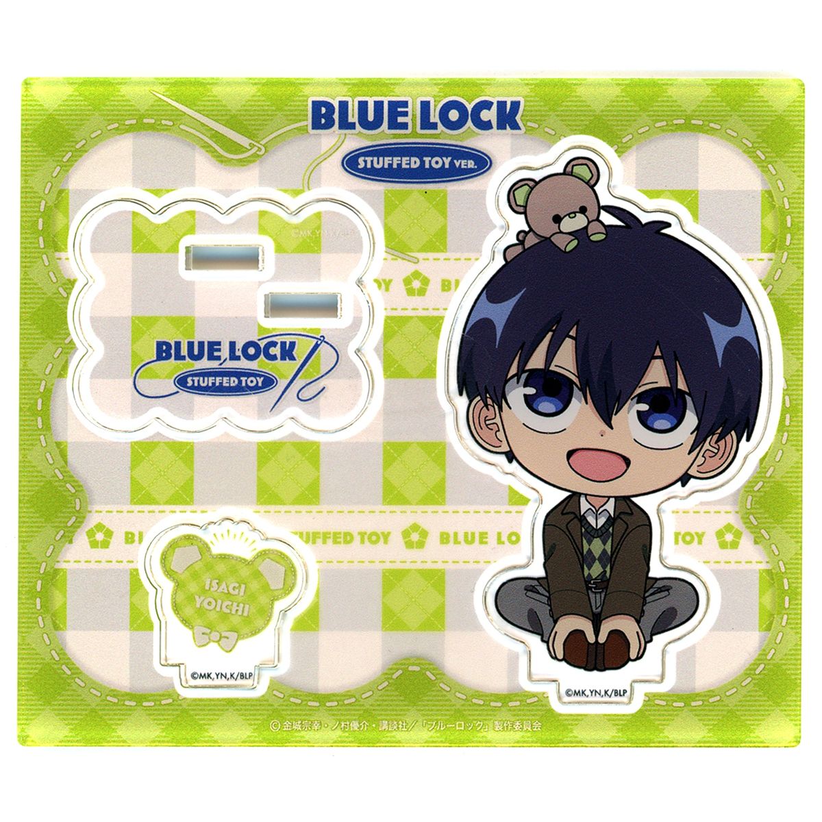 Yoichi Isagi Stuffed Toy Ver. Acrylic Stand Blue Lock [USED]