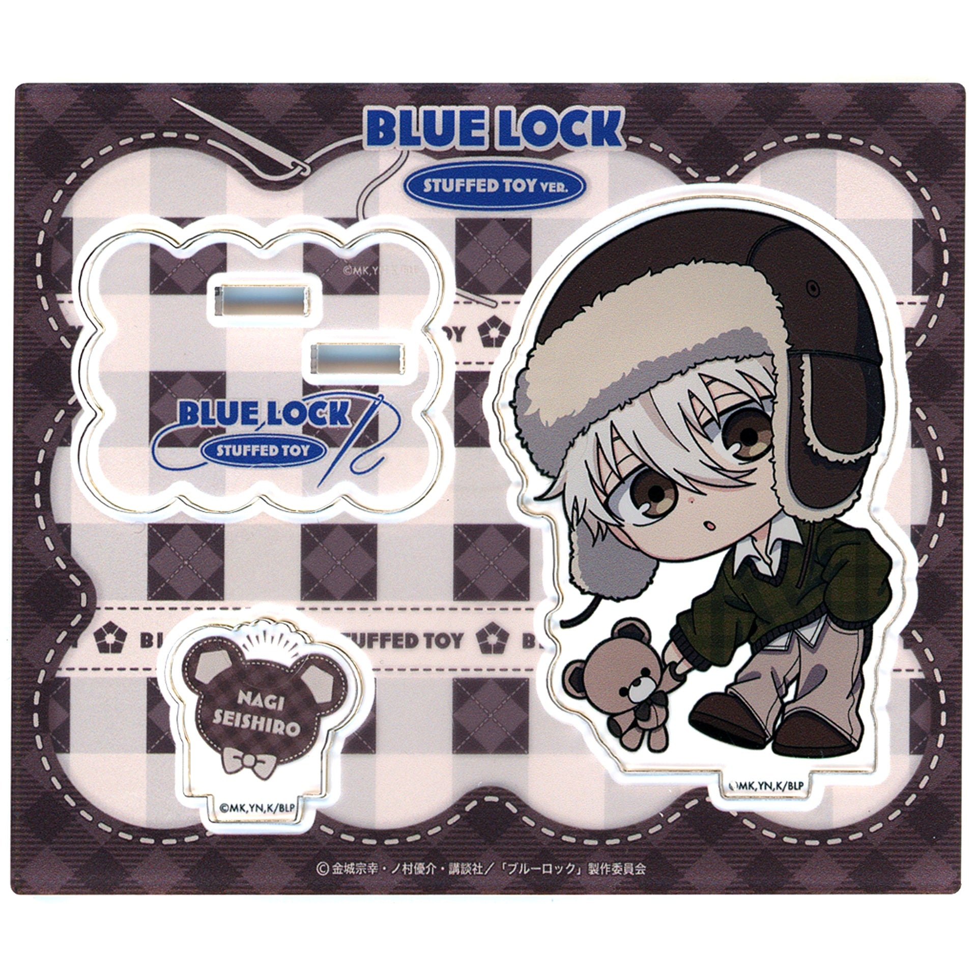 Seishiro Nagi Blue Lock STUFFED TOY Ver. Acrylic Stand [USED]