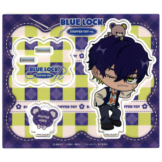 Oliver Aiku Stuffed Toy Ver. Acrylic Stand Blue Lock [USED]