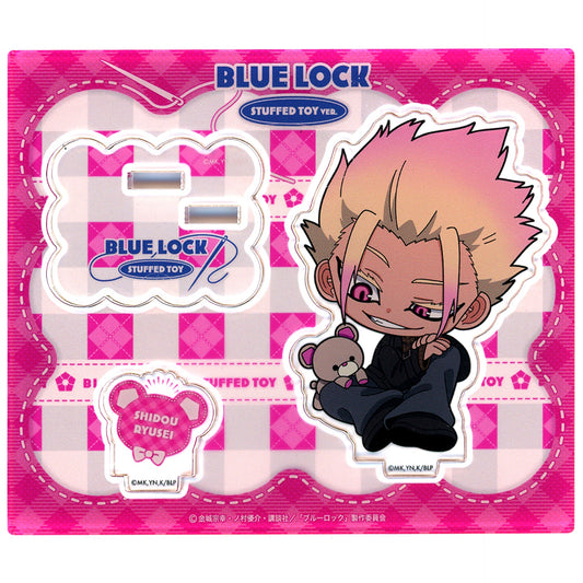 Ryusei Shido STUFFED TOY Ver. Acrylic Stand Blue Lock [USED]