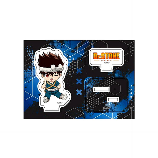 Chrome Dr. STONE Petanko Acrylic Figure [USED]