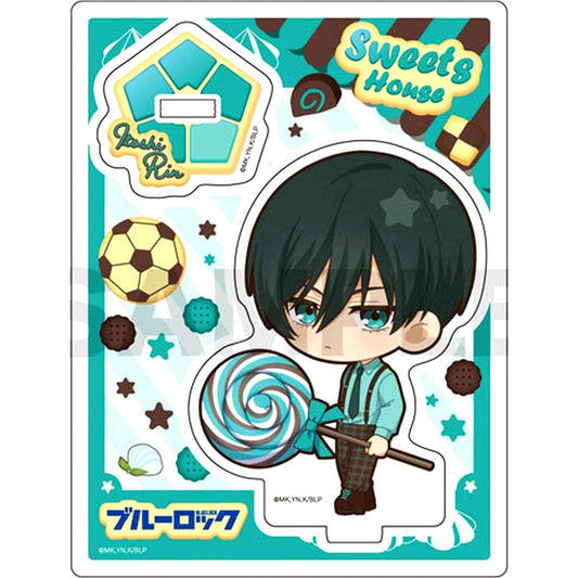 Rin Itoshi Blue Lock Season 2 Sweets House Mini Chara Acrylic Stand [USED]
