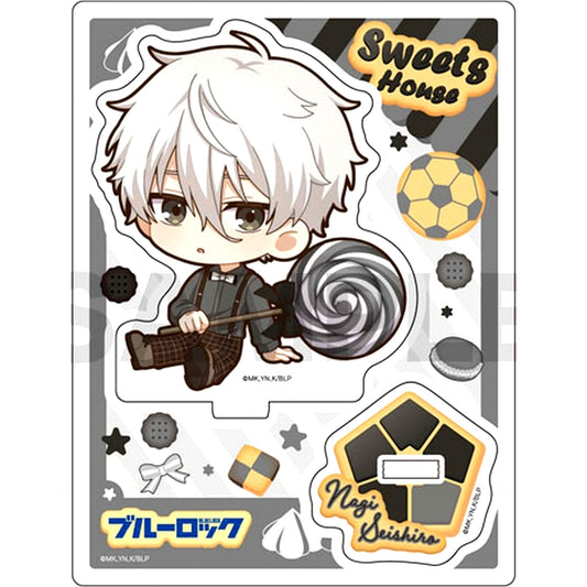 Seishiro Nagi Sweets House Mini Character Acrylic Stand Blue Lock Season 2 [USED]