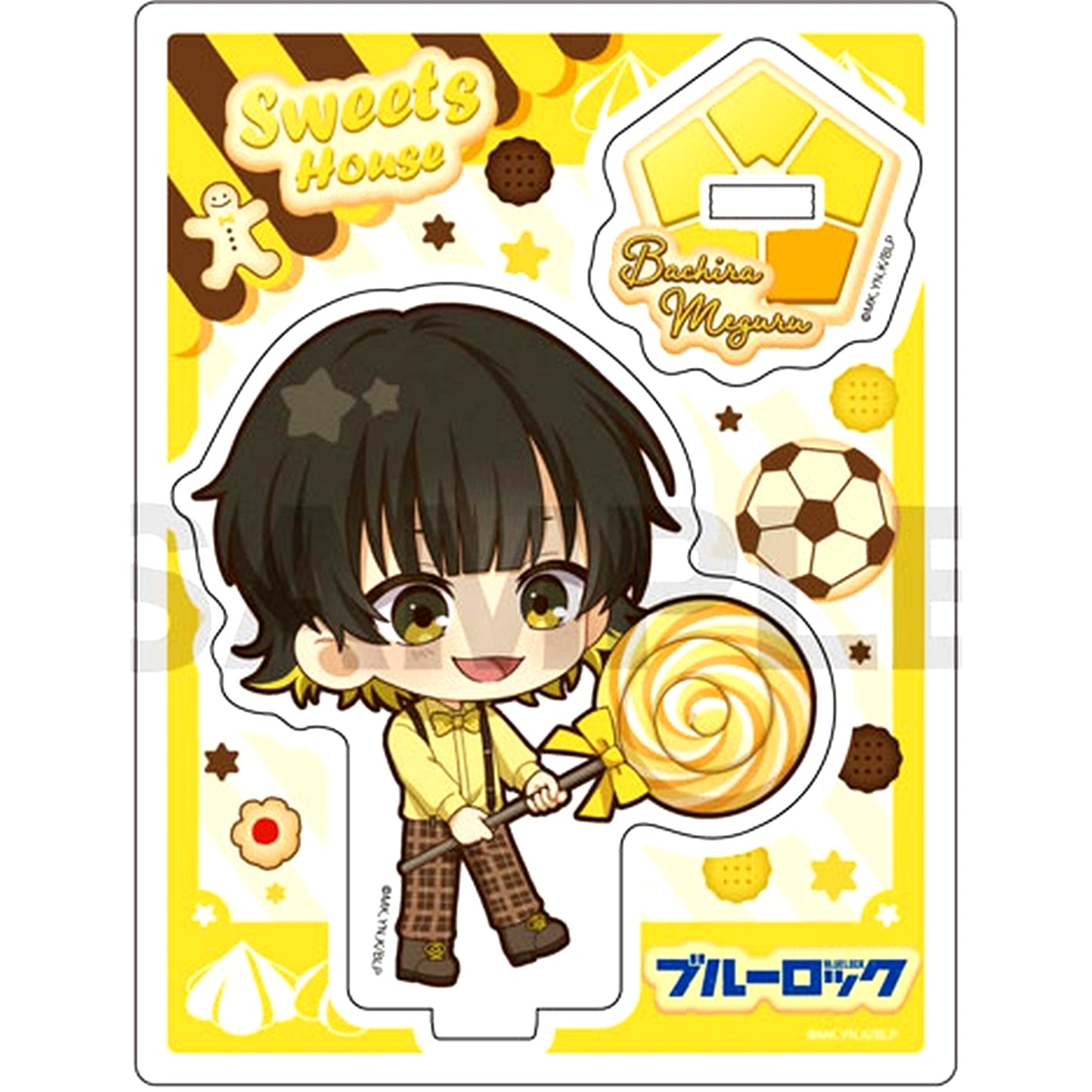 Meguru Bachira Sweets House Mini Character Acrylic Stand Blue Lock 2nd Season [USED]