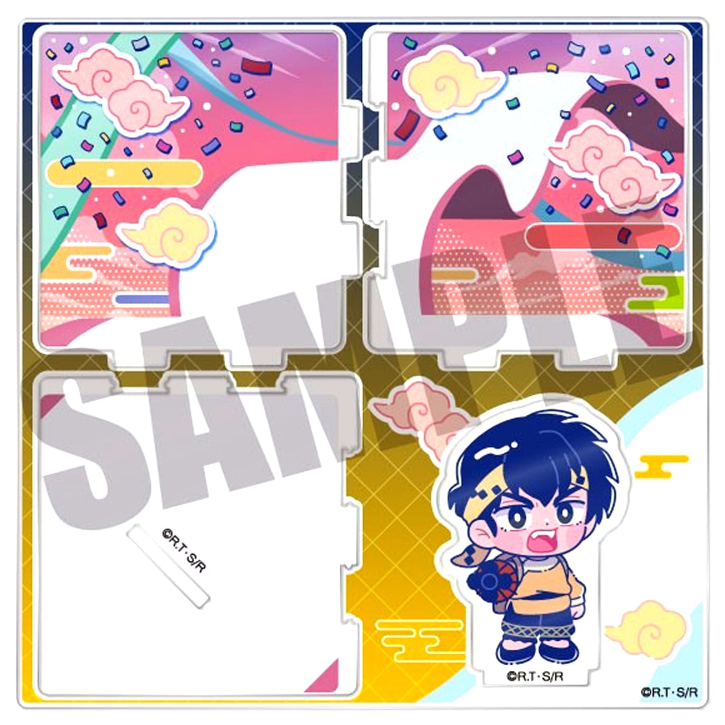 Ryoga Hibiki G. Newtro Vol. 1 Acrylic Diorama Ranma 1/2 [USED]