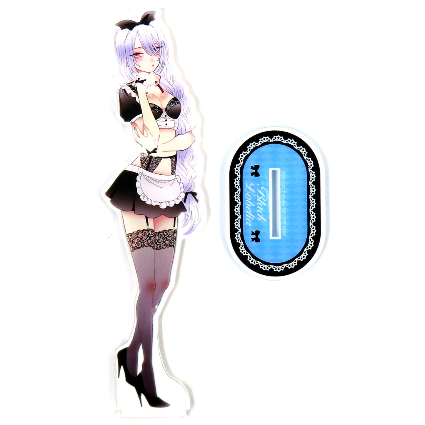 Marin Kitagawa Black Lobelia Big Acrylic Stand Maid Setup 5th Anniversary My Dress-Up Darling Exhibition [USED]