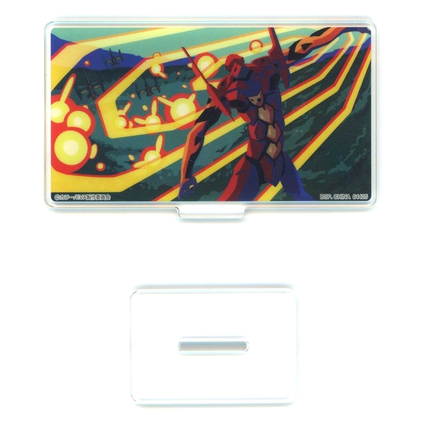 Neon Genesis Evangelion: The End of Evangelion Evangelion Unit 02 Ichiban Kuji Acrylic Stand Prize G [USED]