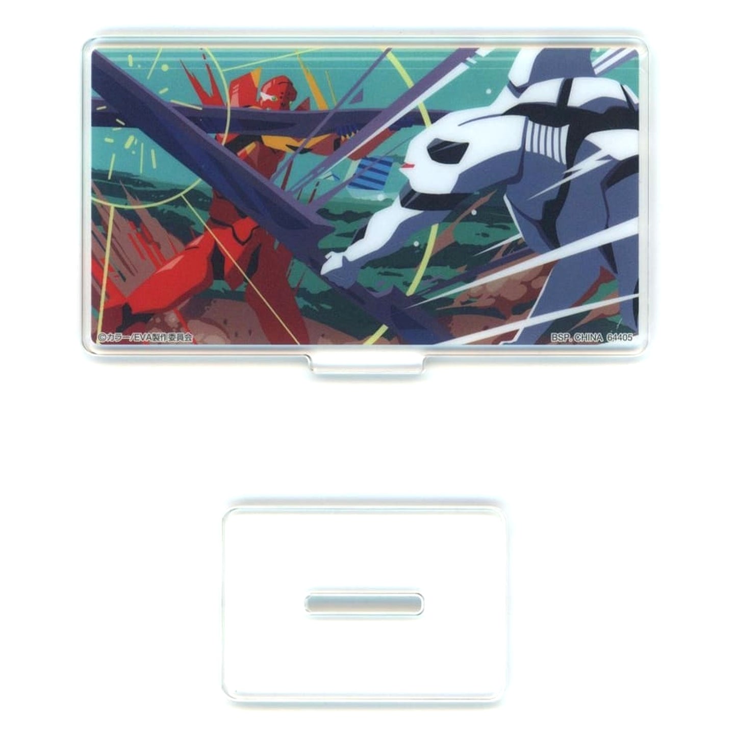 Neon Genesis Evangelion: The End of Evangelion Evangelion Unit 02 Mass Production Eva Ichiban Kuji Acrylic Stand Prize G [USED]