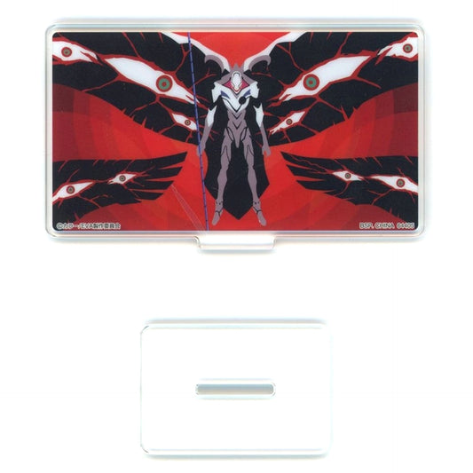 Neon Genesis Evangelion: The End of Evangelion Mass Production Eva Background: Red Ichiban Kuji Acrylic Stand Prize G [USED]