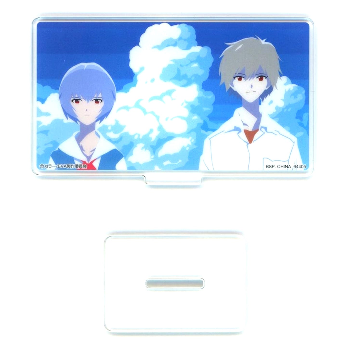 Rei Ayanami & Kaworu Nagisa Acrylic Stand Ichiban Kuji Neon Genesis Evangelion The End of Evangelion Prize G [USED]