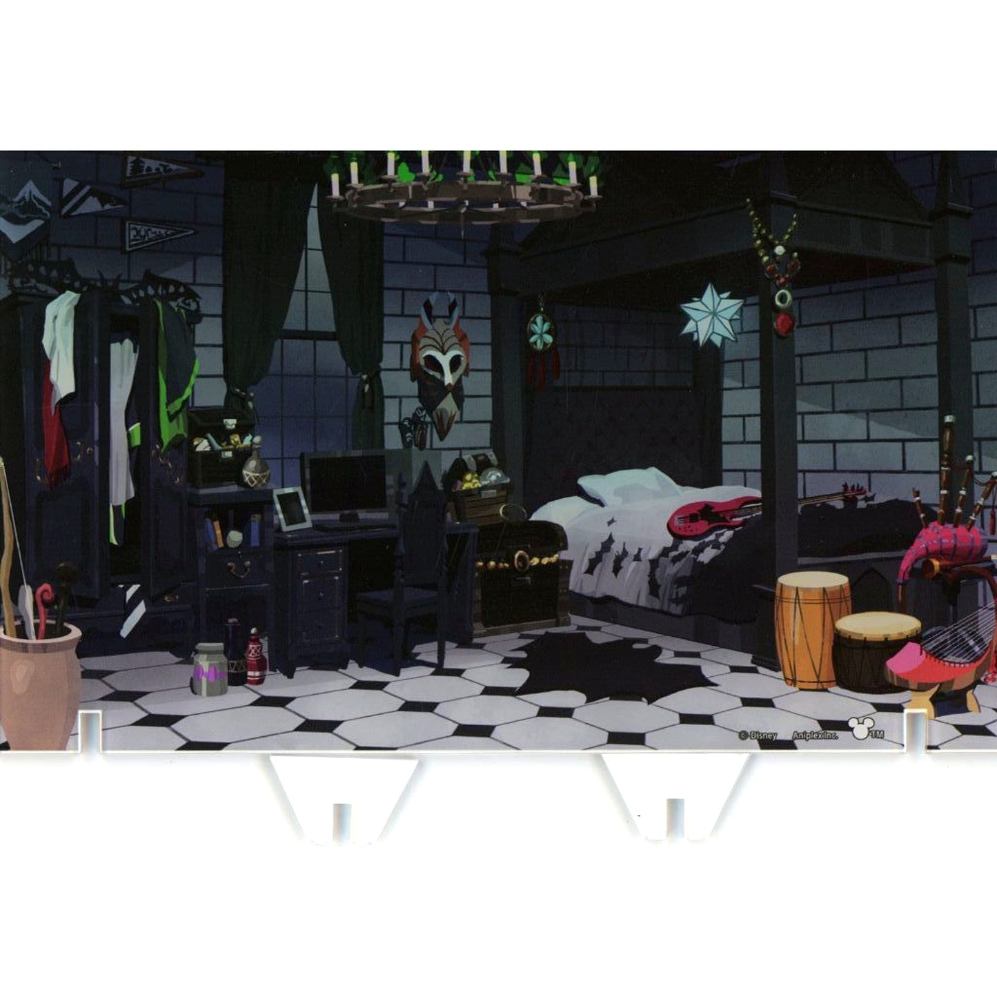 Lilia Vanrouge Lilia's Birthday Commemorative Goods Disney Twisted-Wonderland Background Acrylic Stand [USED]