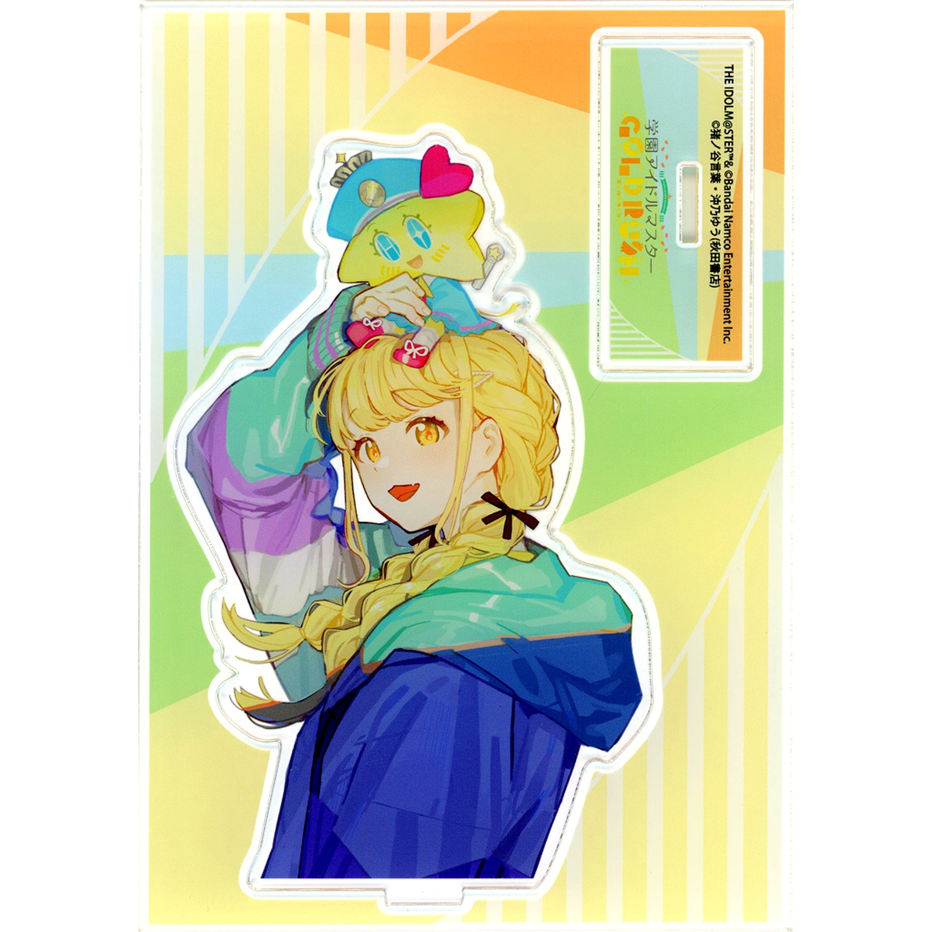 Kotone Fujita Acrylic Figure Comics Gakuen Idolmaster GOLD RUSH Vol. 1 Gamers Limited Edition Bonus [USED]