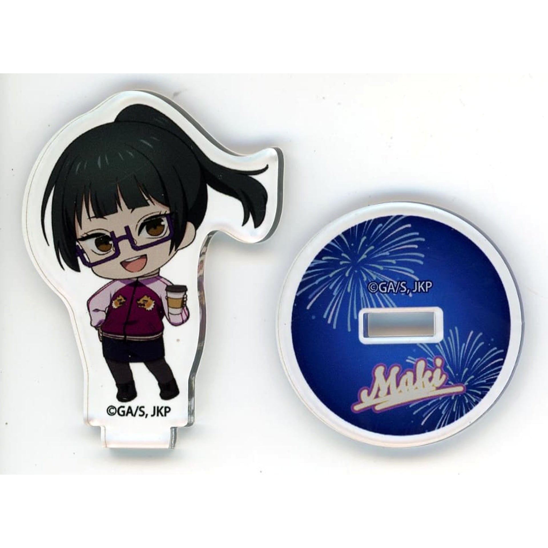 Jujutsu Kaisen Maki Zenin x Yokohama Cosmo World Blind Mini Acrylic Stand Night Amusement Park Mini Character ver. Acrylic Stands [USED]