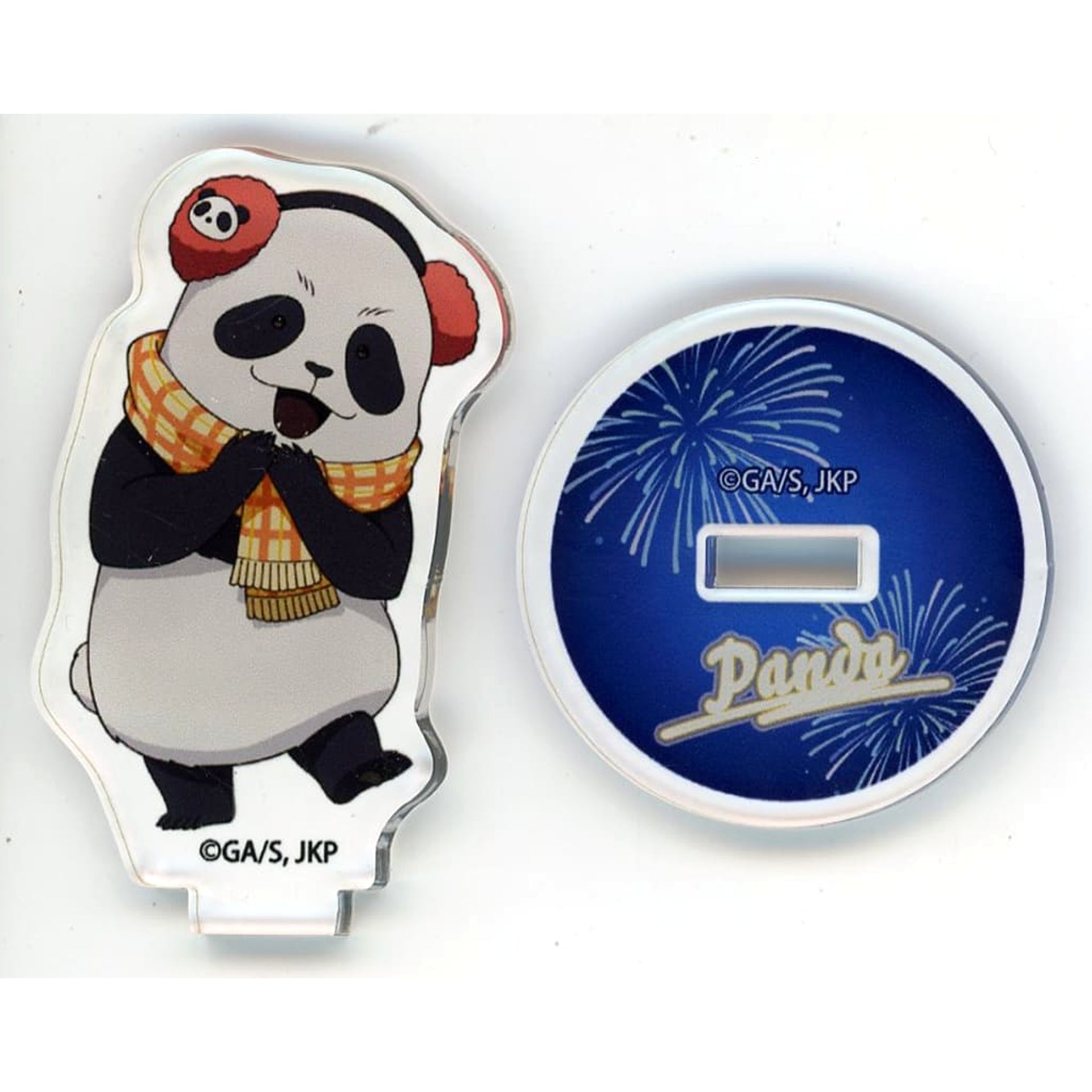 Jujutsu Kaisen Panda Mini Acrylic Stand (Blind) x Yokohama Cosmo World Night Amusement Park Mini Character Ver. Acrylic Stands [USED]