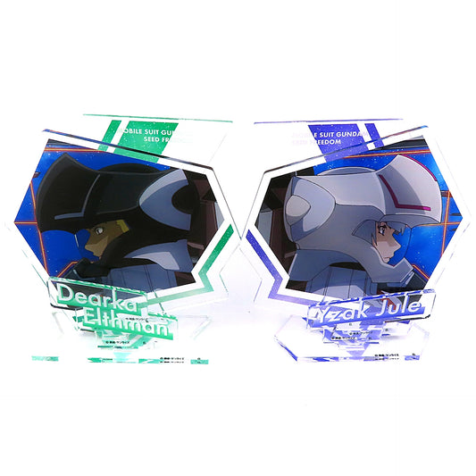 Yzak Joule & Dearka Elsman Mobile Suit Gundam SEED FREEDOM Pair Acrylic Stand [USED]
