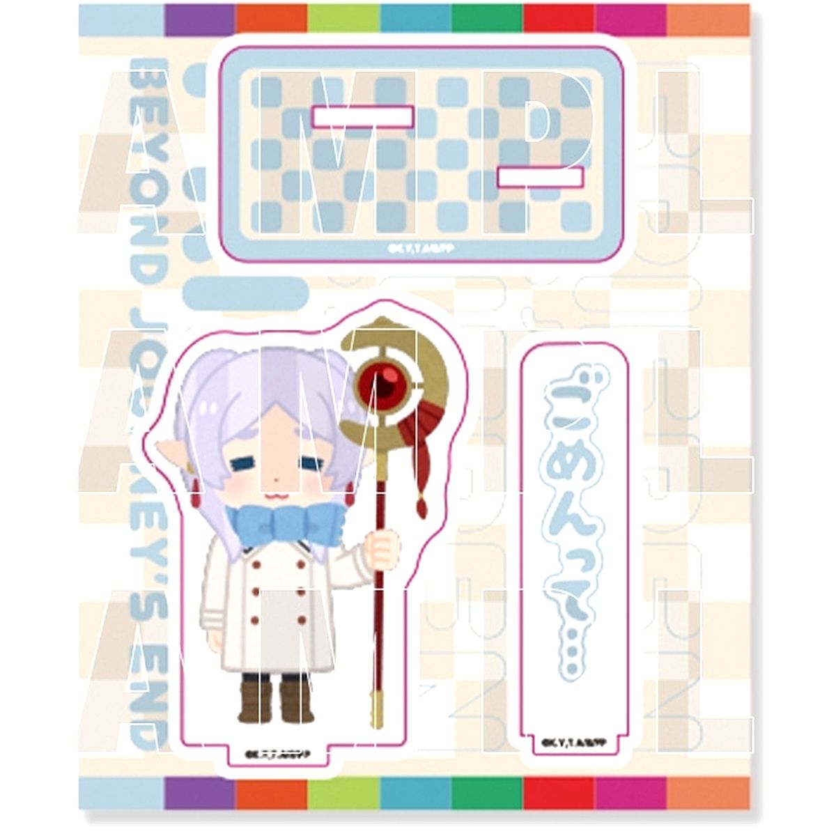 Frieren Sorry About That Acrylic Stand Frieren: Beyond Journey's End x Irasutoya [USED]